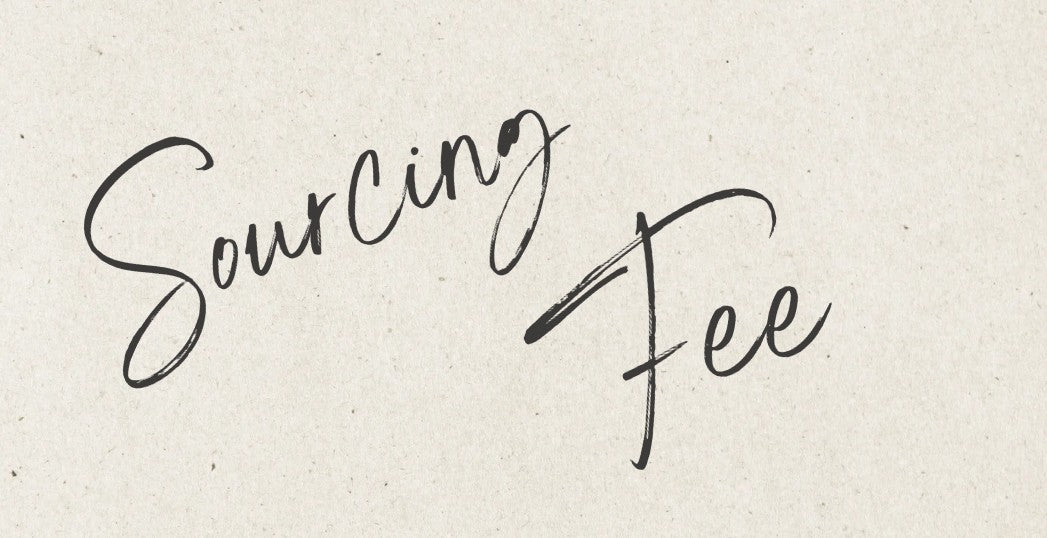Custom Diamond Sourcing Fee