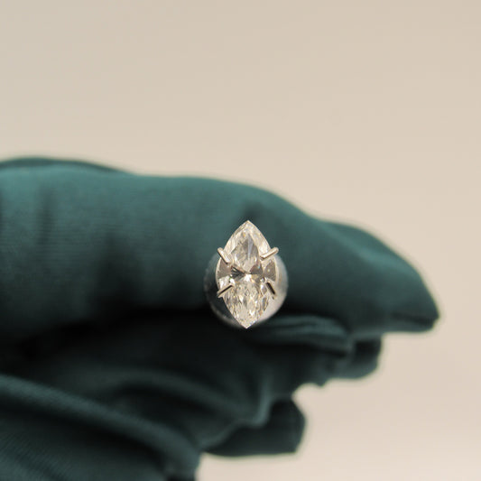 0.70ct Marquise Lab-Grown Diamond (IGI Certified)